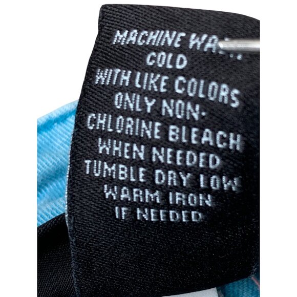 Lane Bryant Plus Size 22 Sky Blue Stretch Capri Jeans Stretch Comfort 9082 - Picture 7 of 9